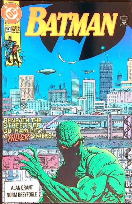 Batman 471/November 1991 - copertina
