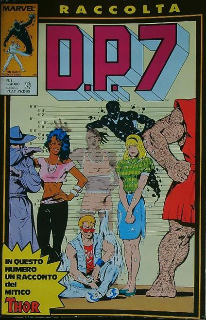 D.P. 7/ Raccolta n. 1 - copertina