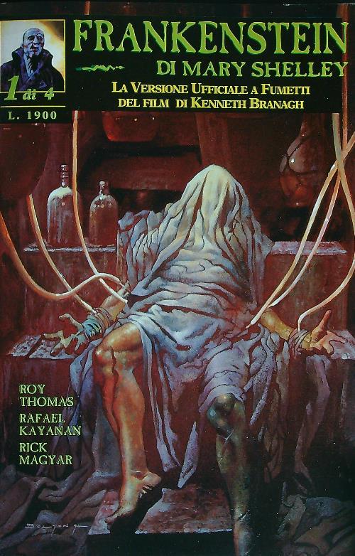 Frankenstein 1/gennaio 1995 - copertina