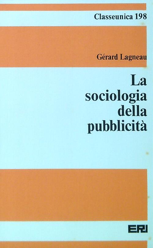 La sociologia della pubblicità
