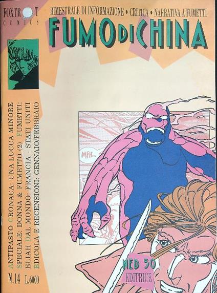 Fumo di china n. 14/ Aprile-Maggio 1992 - copertina