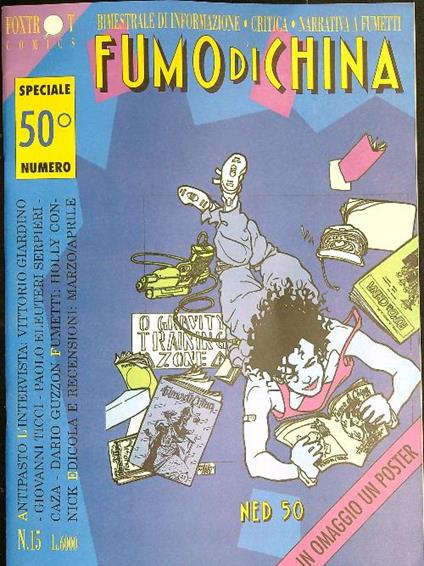 Fumo di china n. 15/Giugno - Luglio 1992 - copertina
