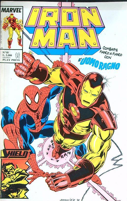 Iron Man 18/Luglio 1990 - copertina