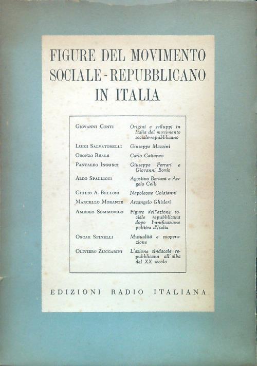 Figure del movimento sociale-repubblicano in Italia