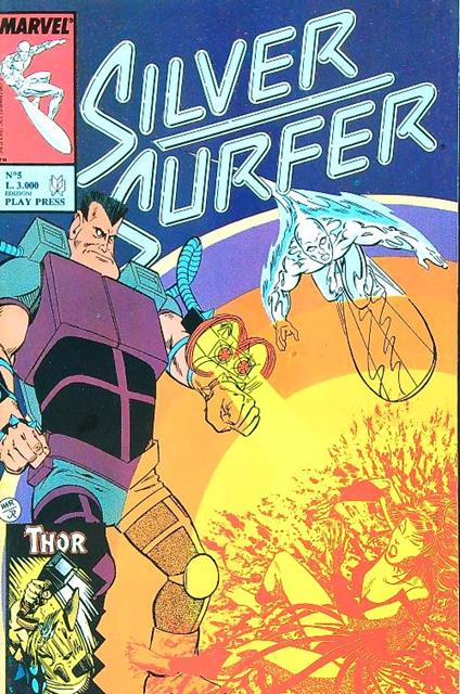 Silver Surfer 5/febbraio 1990 - copertina
