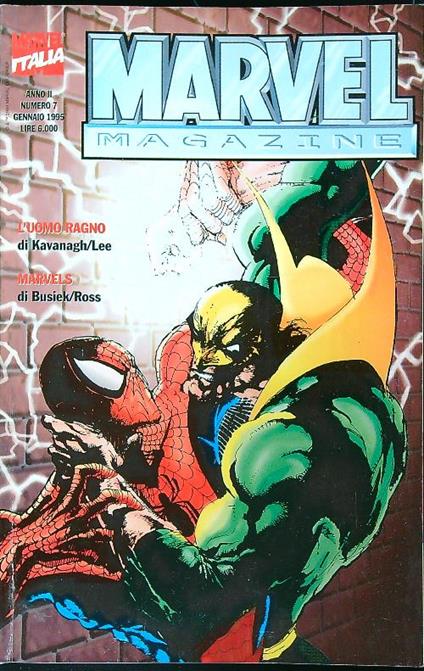 Marvel Magazine 7/gennaio 1995 - copertina