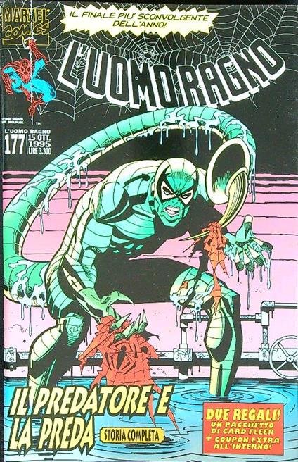L' uomo ragno 177/ 15 ottobre 1995 - copertina