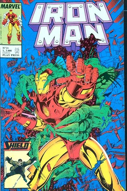 Iron Man 21/Ottobre 1990 - copertina