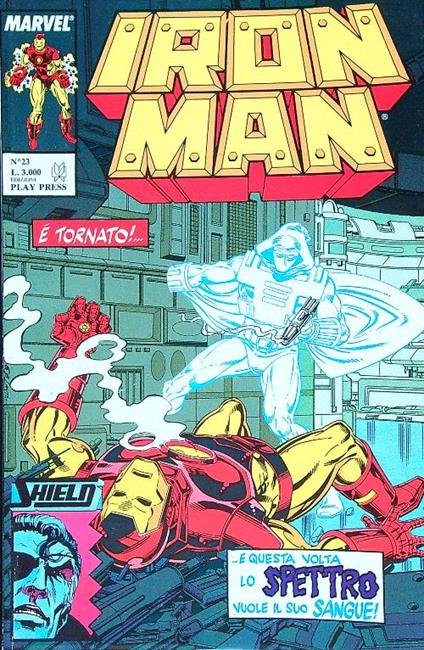 Iron Man 23/dicembre 1990 - copertina