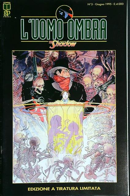 L' uomo ombra 3/Maggio 1995 - copertina