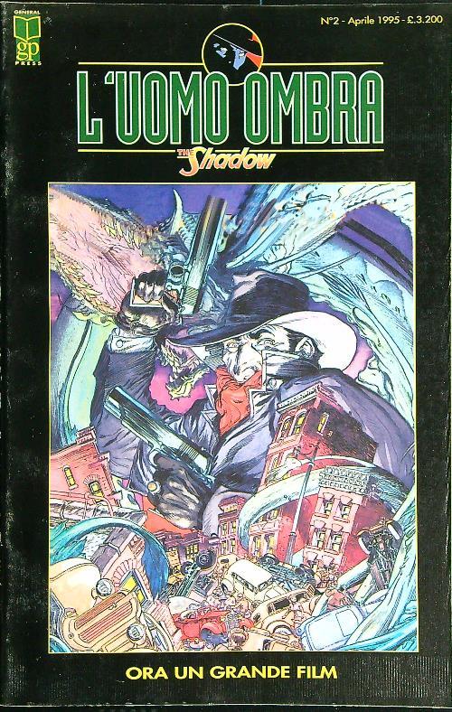 L' uomo ombra 2/Aprile 1995 - copertina