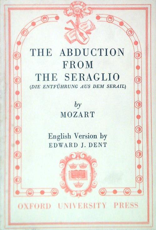 The abduction from the Seraglio
