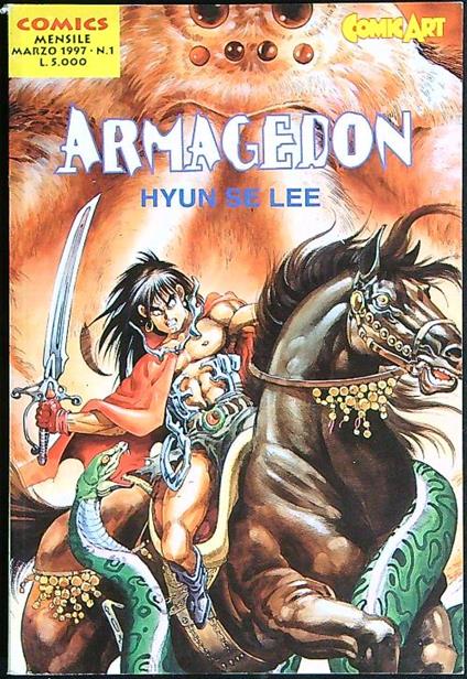 Armagedon 1/marzo 1997 - copertina