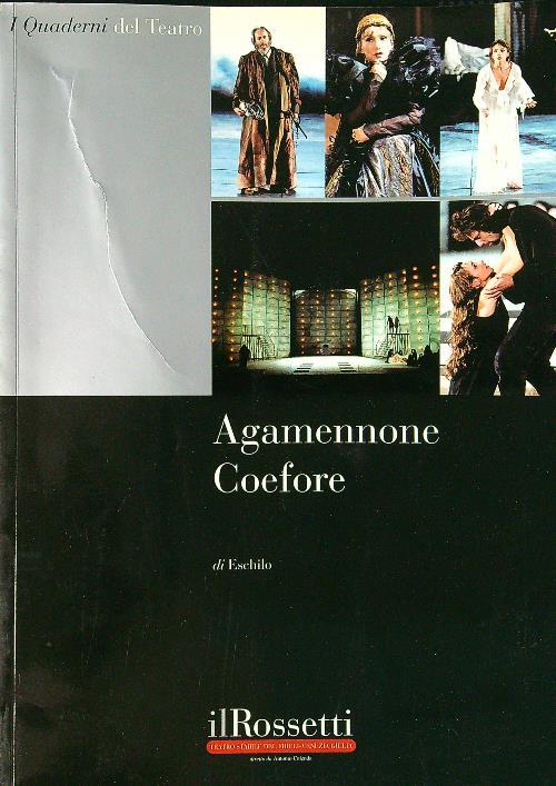 Agamennone Coefore di Eschilo - copertina