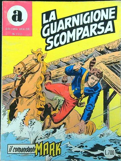 Il comandante Mark: La guarnizione scomparsa - copertina