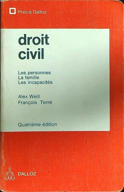Droit civil - copertina