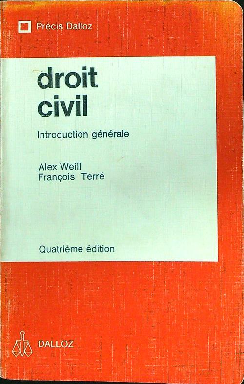 Droit civil introduction generale