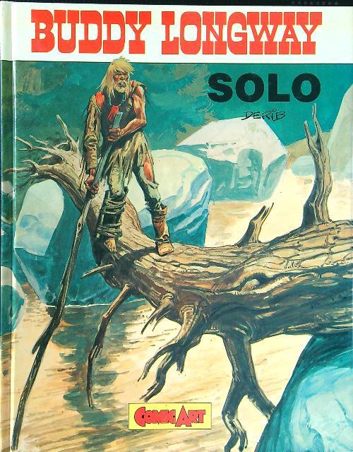 Buddy Longway Solo - Derib - copertina