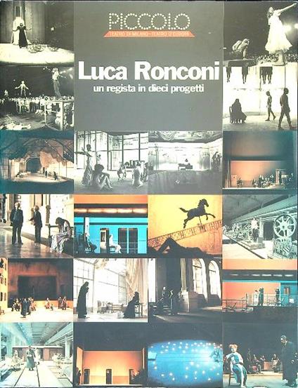 Luca Ronconi : un regista in dieci progetti - copertina