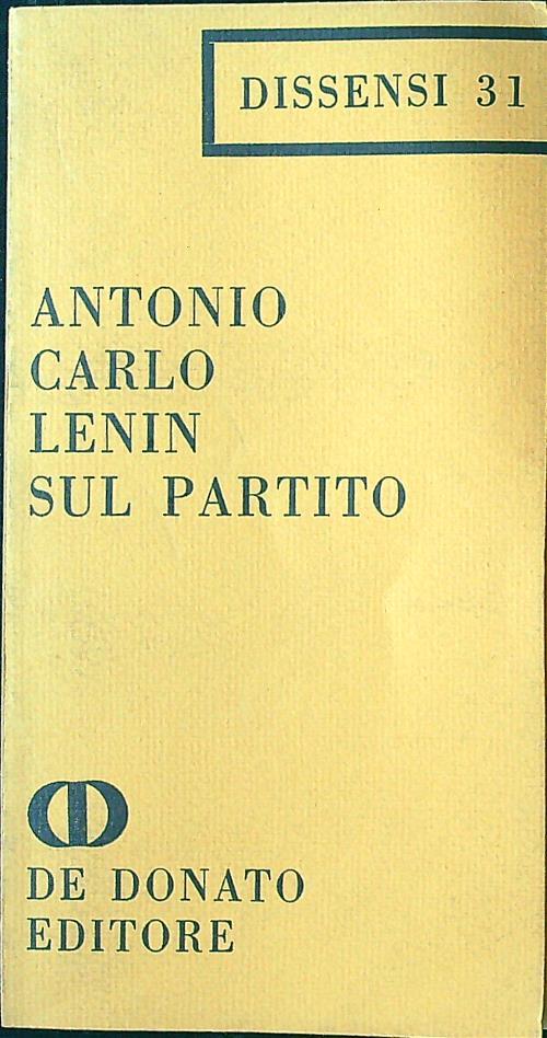 Lenin sul partito
