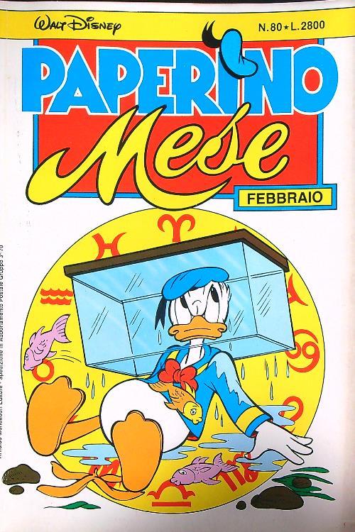 Paperino n. 80 Acquario. Mese febbraio
