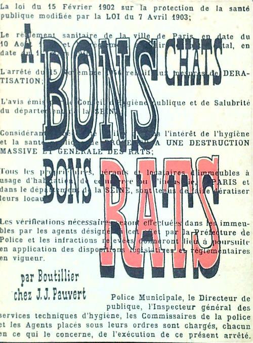 A bons chats bons rats