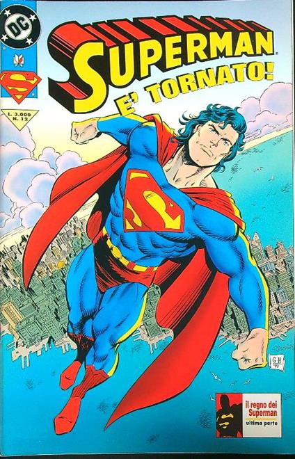 Superman 12/ Aprile 1994 - copertina
