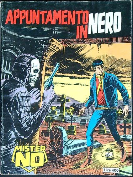 Mister No. Appuntamento nero - copertina