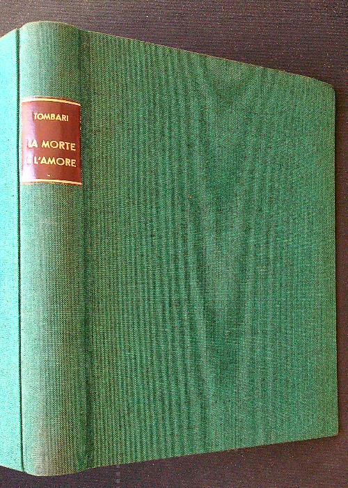 La morte e l'amore - Fabio Tombari - copertina
