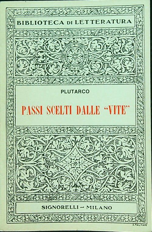 Passi scelti dalle Vite