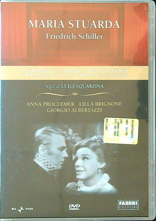 Maria Stuarda DVD - F. Schiller - copertina