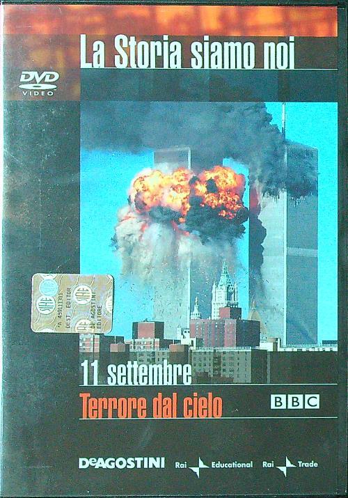 11 settembre terrore dal cielo DVD - copertina