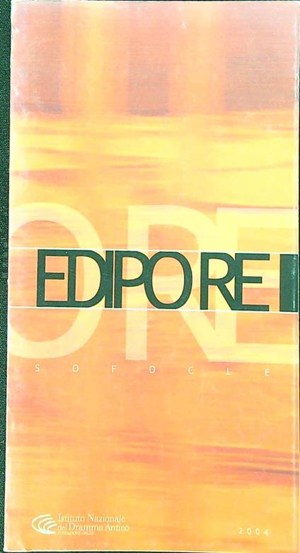 Edipo Re - Sofocle - copertina