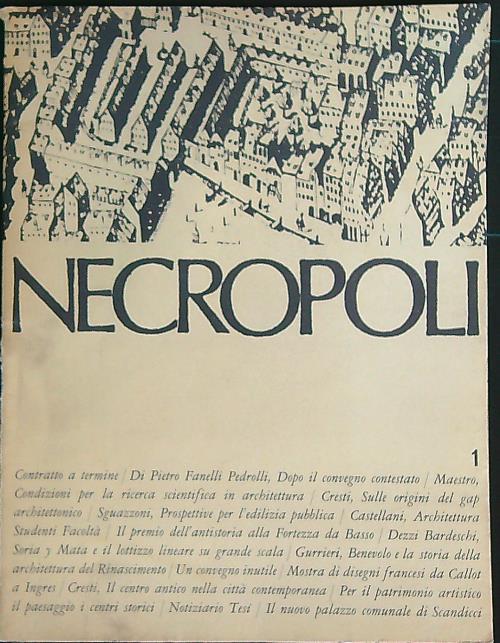 Necropoli 1/ Gennaio-febbraio 1969