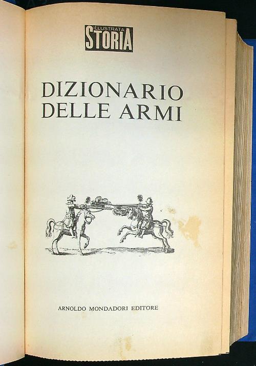 Dizionario delle armi