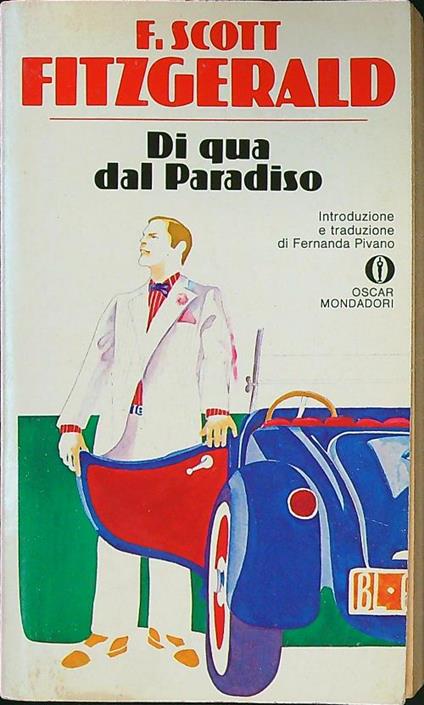 Di qua dal paradiso - Francis Scott Fitzgerald - copertina