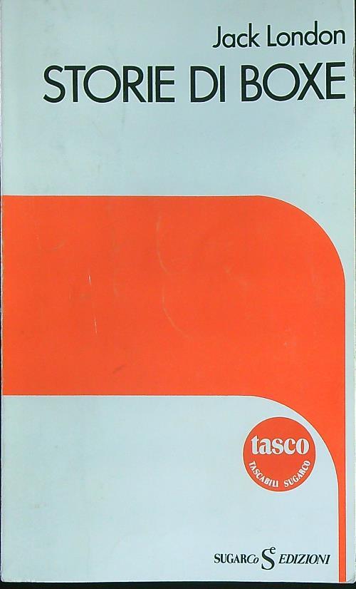 Storie di boxe - Jack London - copertina