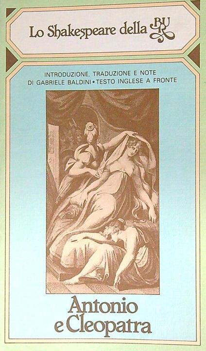 Antonio e Cleopatra - William Shakespeare - copertina