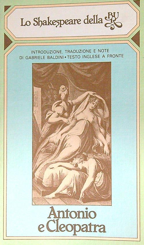 Antonio e Cleopatra - William Shakespeare - copertina
