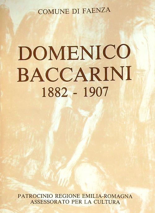 Domenico Baccarini 1882-1907 - copertina