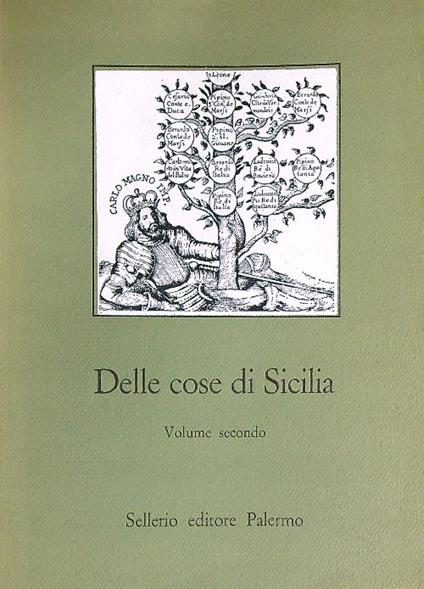 Delle cose di Sicilia. Volume secondo - Leonardo Sciascia - copertina