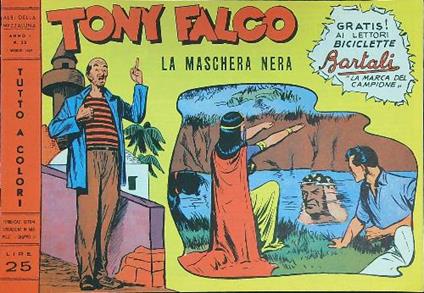 Tony Falco n. 22 - La maschera nera - copertina