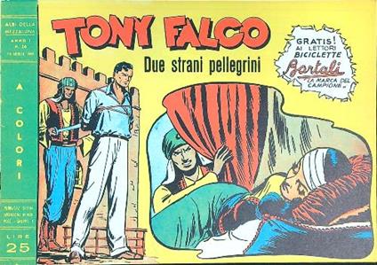 Tony Falco n. 36 - Due strani pellegrini - copertina