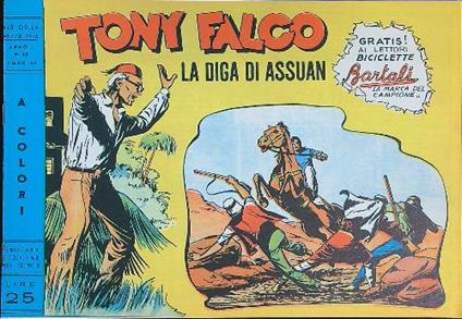 Tony Falco n. 35 - La diga di Assuan - copertina