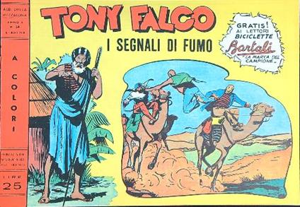 Tony Falco n. 34 - I segnali di fumo - copertina