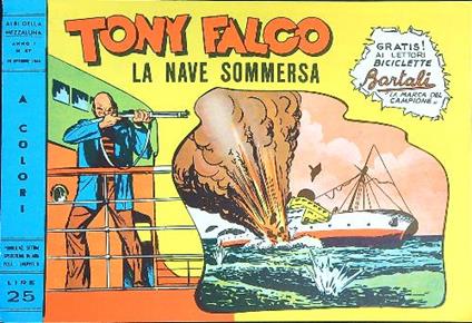 Tony Falco n. 47 - La nave sommersa - copertina