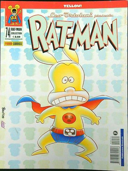 Rat-man n. 74/settembre 2009: Yellow! - copertina