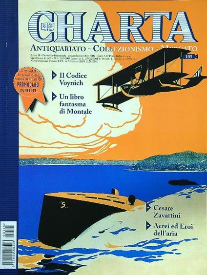 Charta n. 105/settembre-ottobre 2009 - copertina