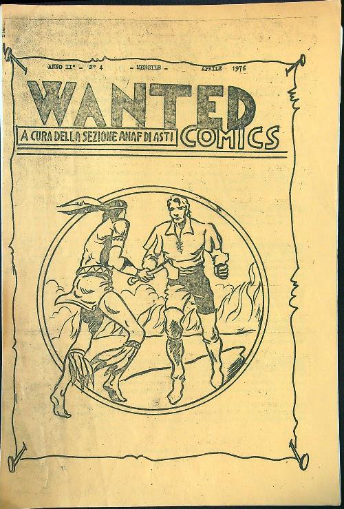 Wanted n. 4/aprile 1976 - copertina