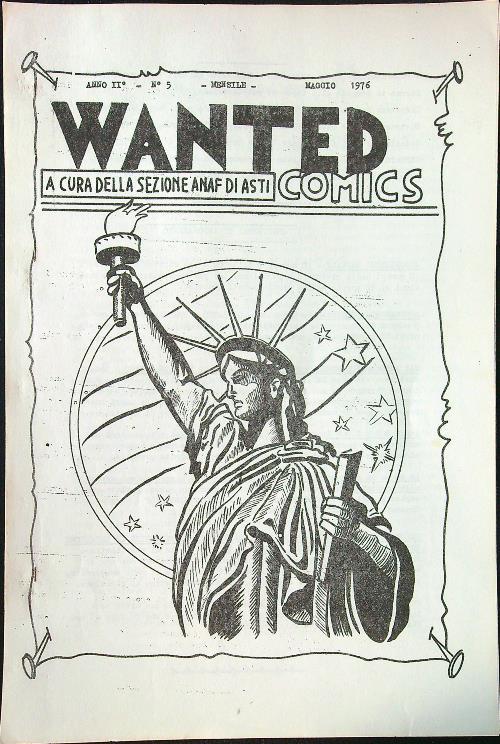 Wanted n. 5/maggio 1976 - copertina